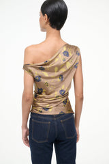 PHARE SILK TOP | VINTAGE FLORAL