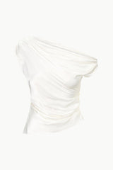 PHARE SILK TOP | IVORY