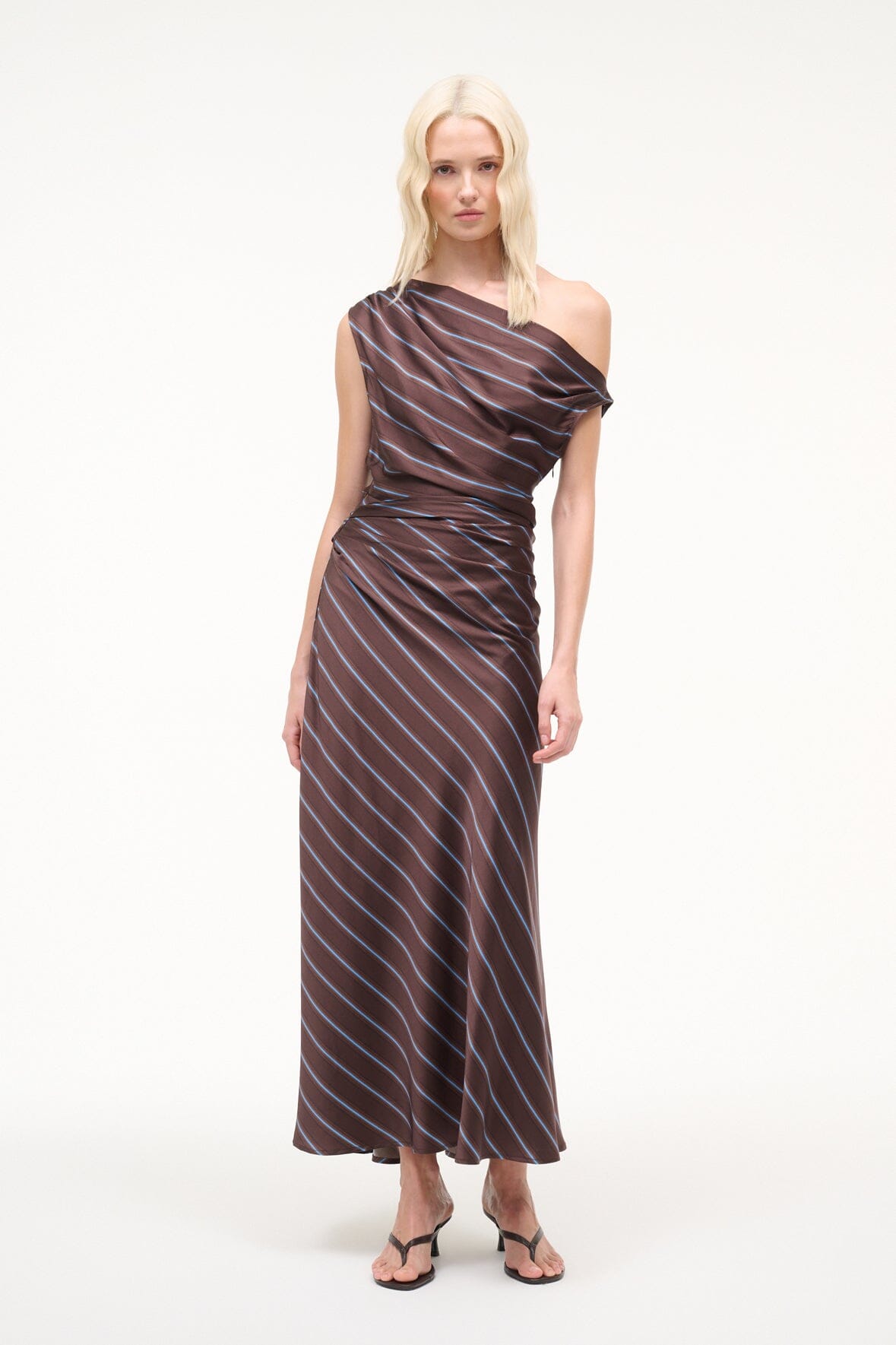 PHARE SILK DRESS | REDONDO STRIPE