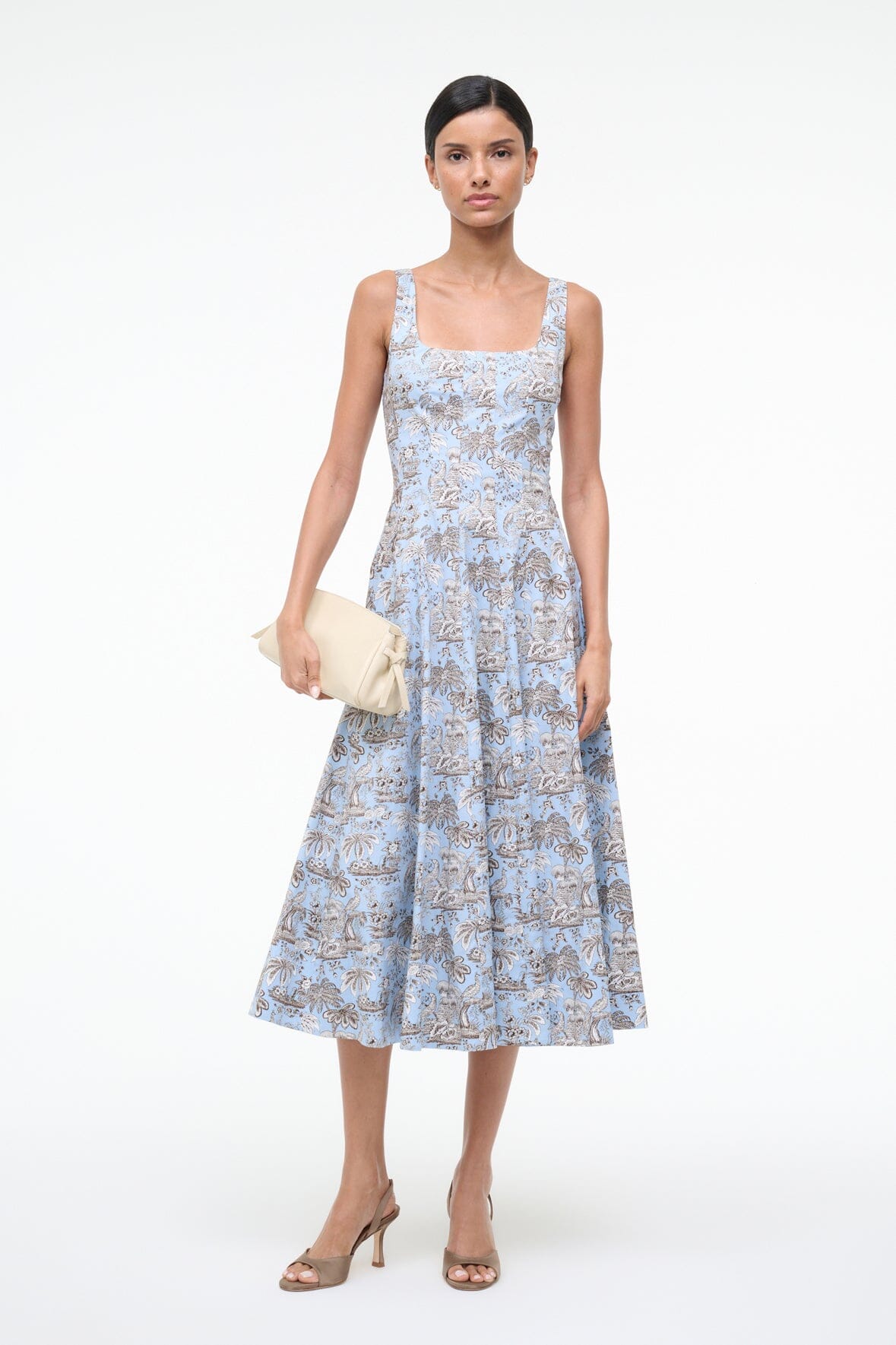WELLS DRESS | SKY TOILE